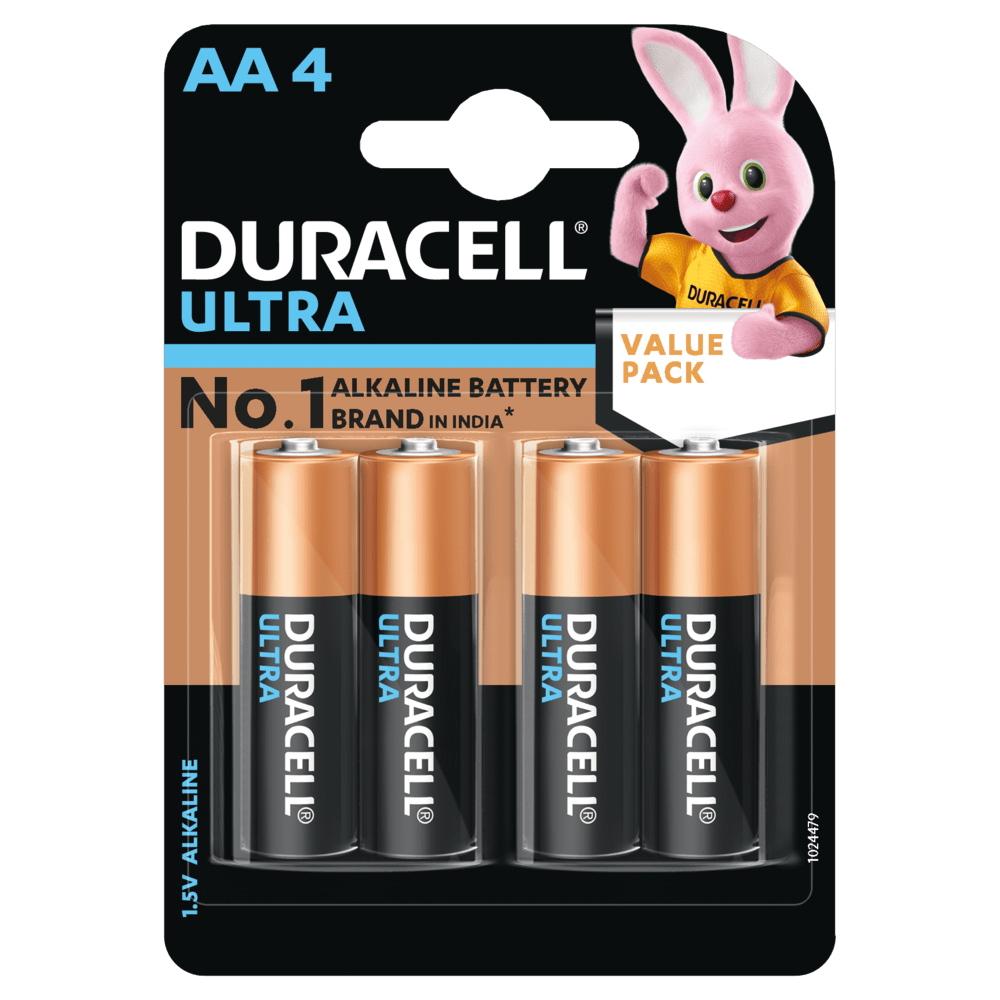 Duracell Ultra Alkaline Aa4 Battery